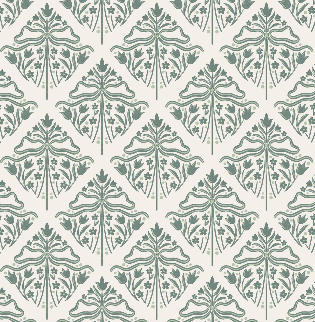 Dixie Removable Peel and Stick Wallpaper by The Beau Studio
