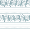 Gabby Whimsical Scandi-Nursery Wallpaper in Beige and Green