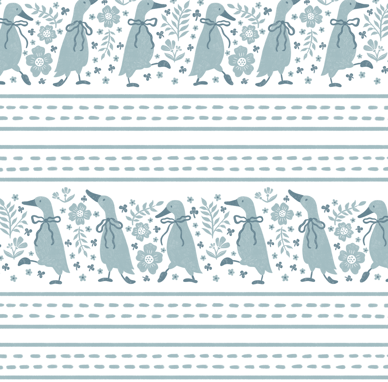 Gabby Whimsical Scandi-Nursery Wallpaper in Beige and Green