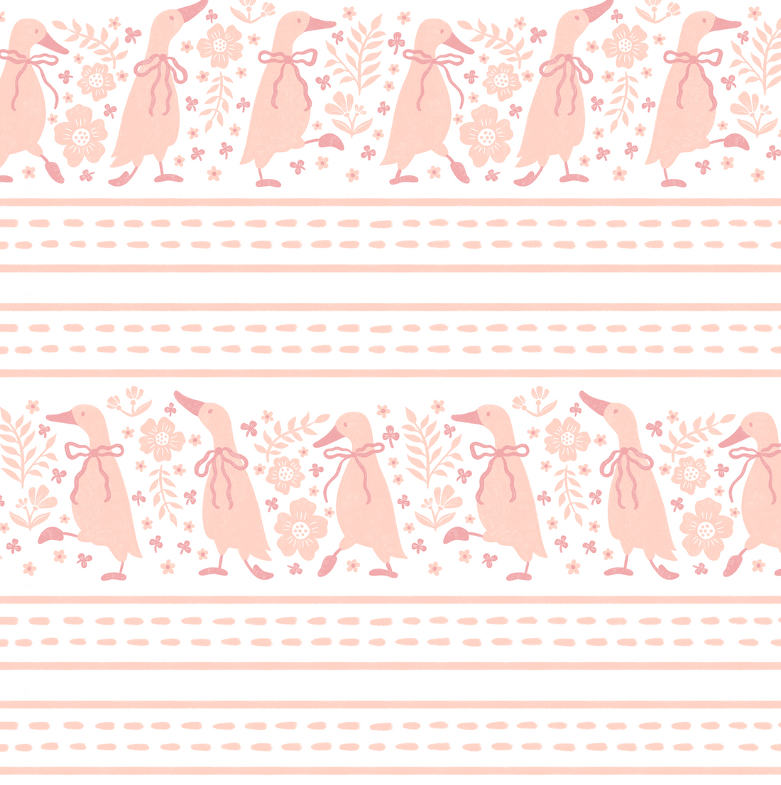 Gabby Whimsical Scandi-Nursery Wallpaper in Beige and Green