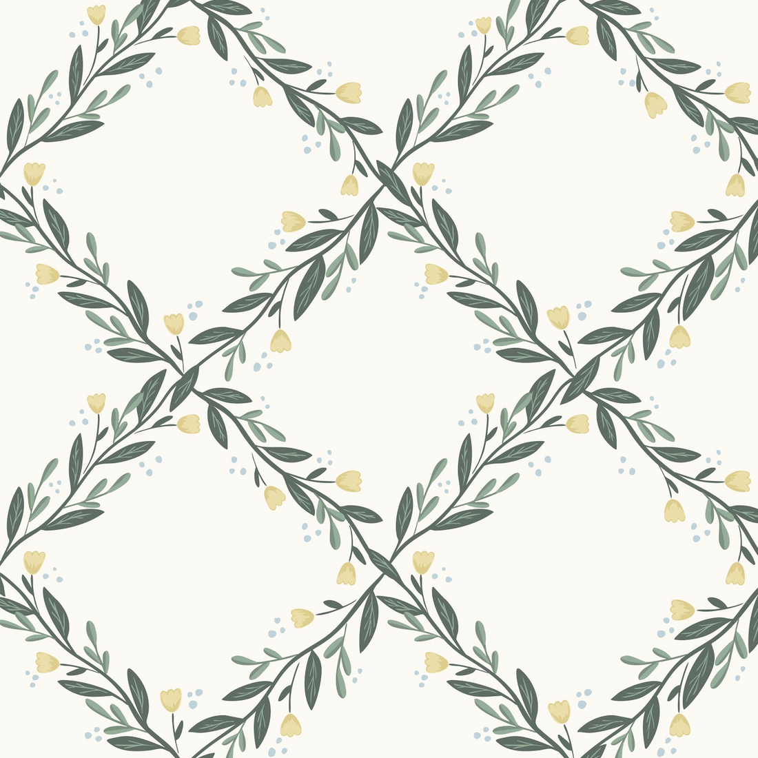 Nyla Removable Peel and Stick Wallpaper by Jackie Jean Design