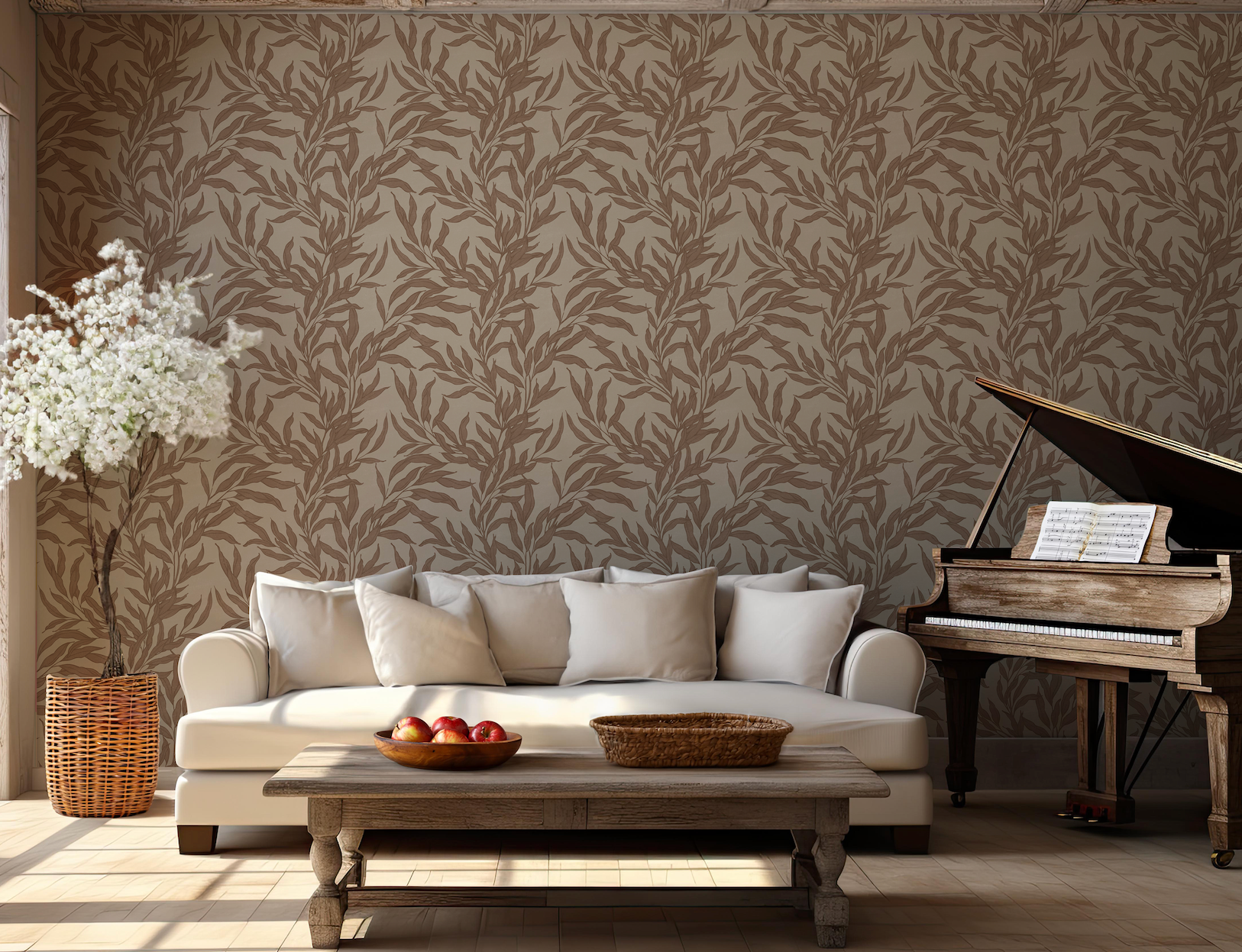 Oaks Removable Peel and Stick Wallpaper by Taddy Mikelaites
