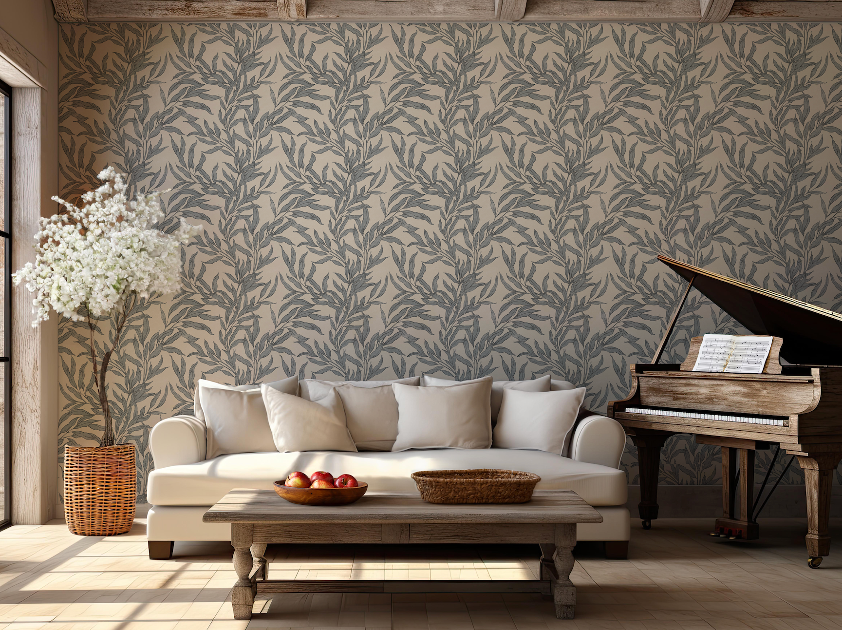 Oaks Removable Peel and Stick Wallpaper by Taddy Mikelaites