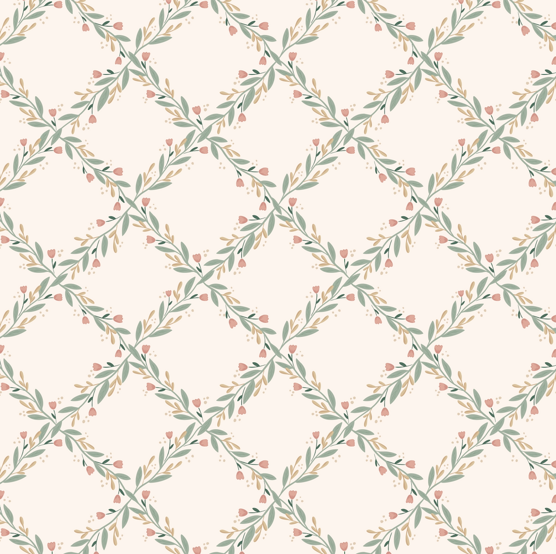 Nyla Removable Peel and Stick Wallpaper by Jackie Jean Design