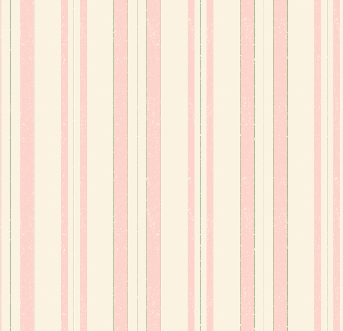 Joey Striped Removable Wallpaper in Light Blue & Cream