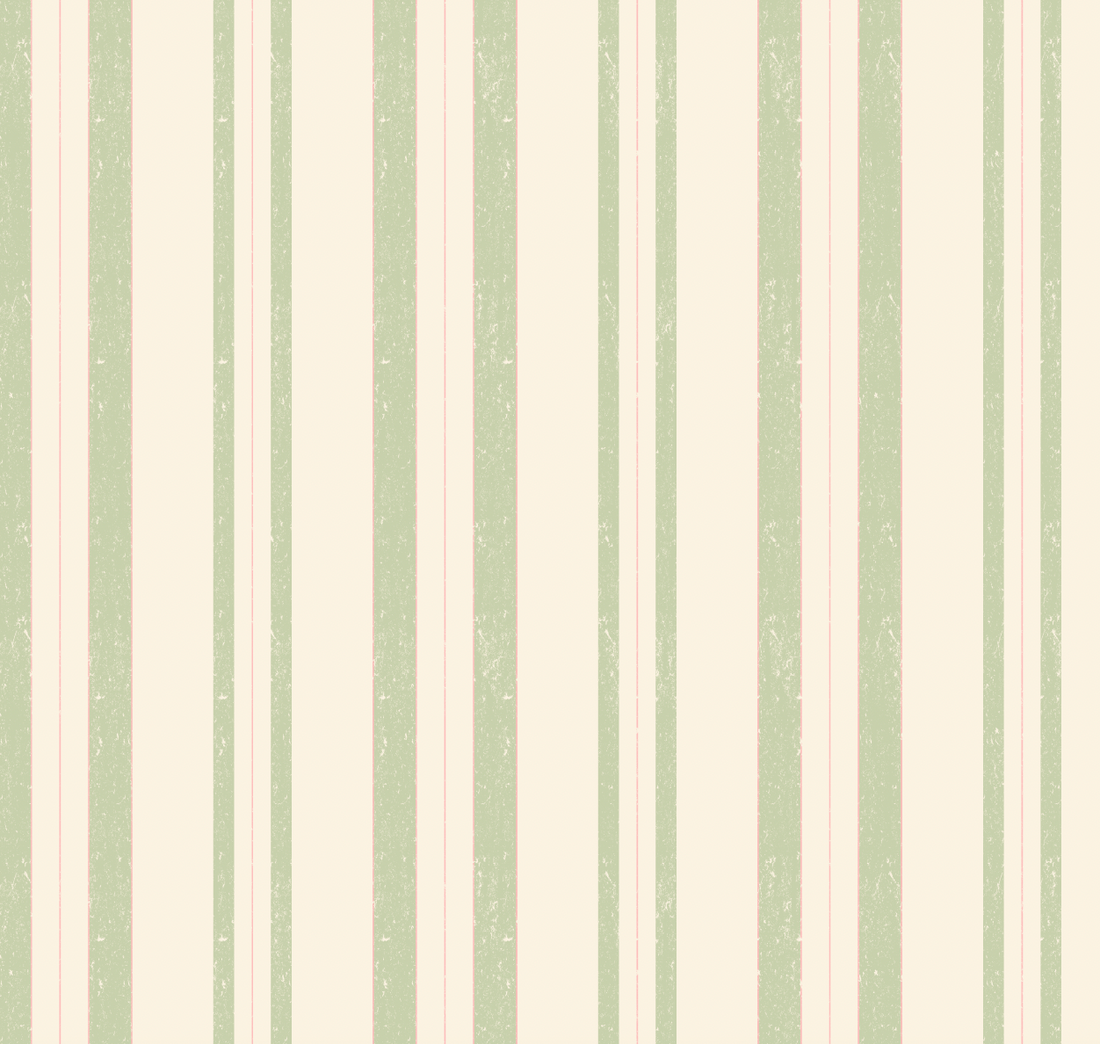 Joey Striped Removable Wallpaper in Light Blue & Cream