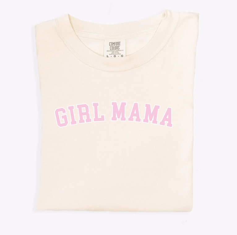 Girl Mama Varsity Graphic T-Shirt