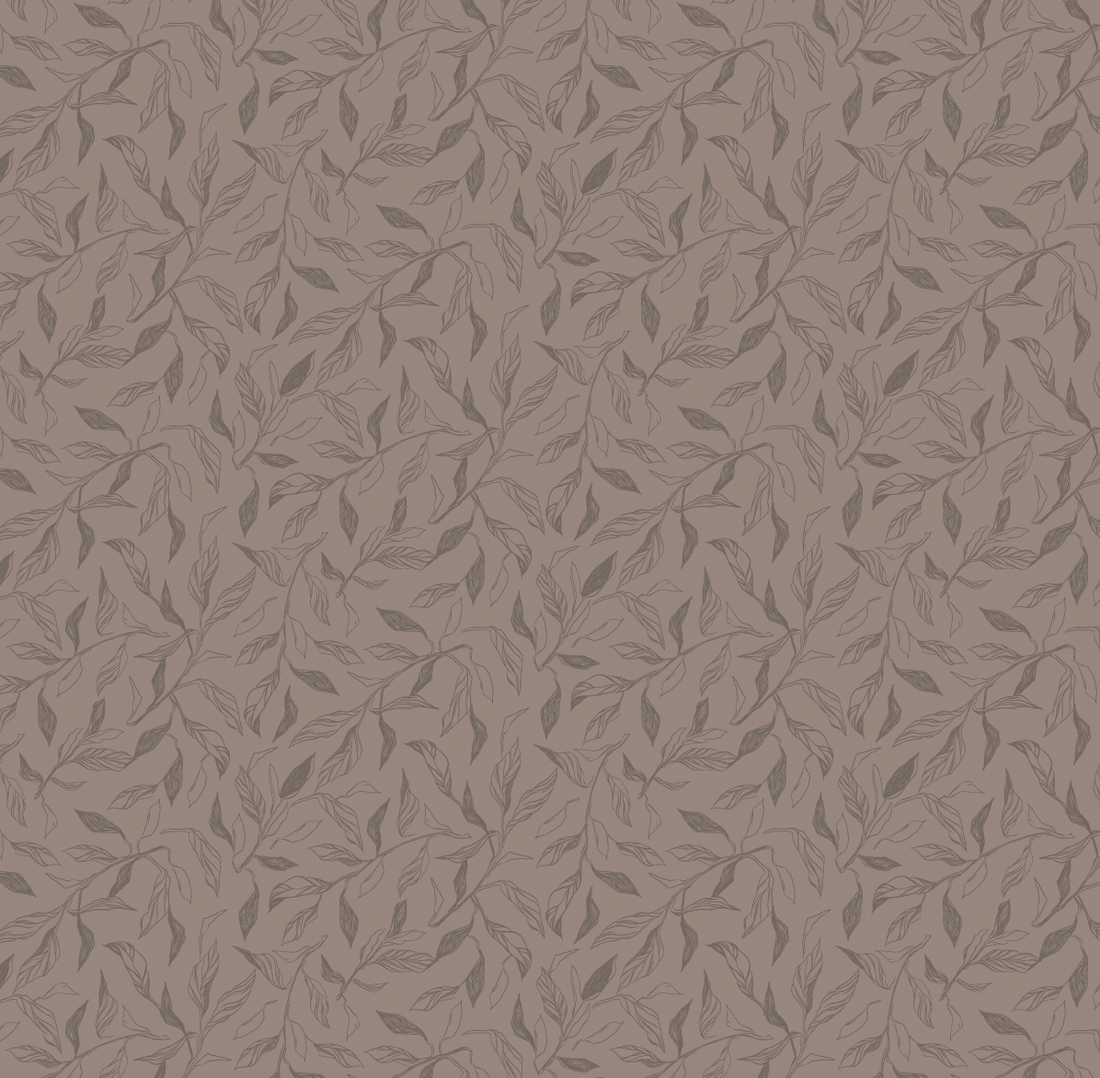 Swift Patterned Wallpaper in Green, Blue and Taupe