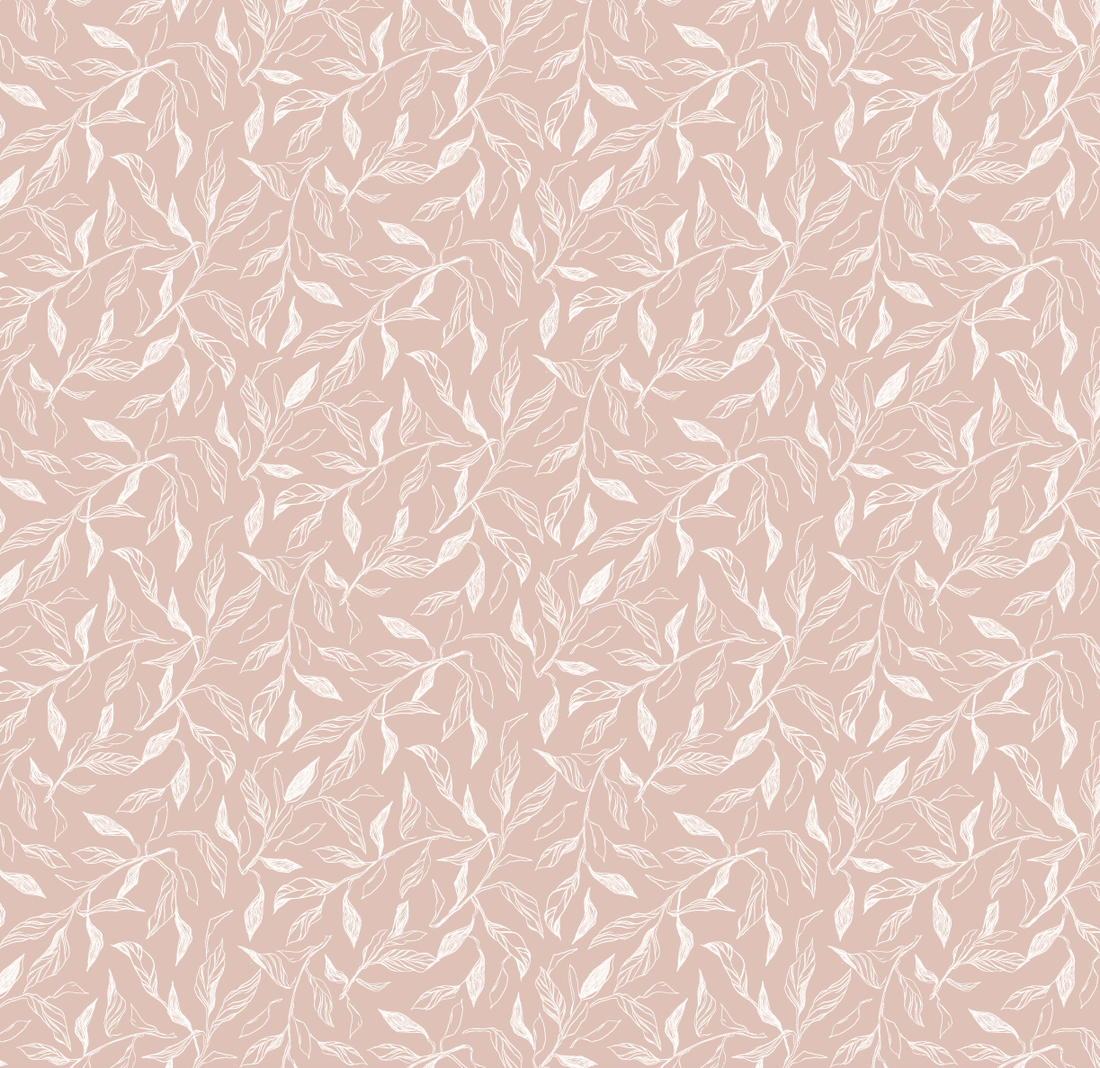 Swift Patterned Wallpaper in Green, Blue and Taupe