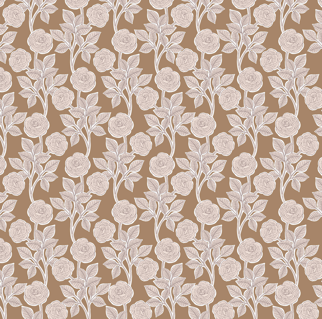 Mulberry Peel and Stick Removable Wallpaper by Gooseberry Moon