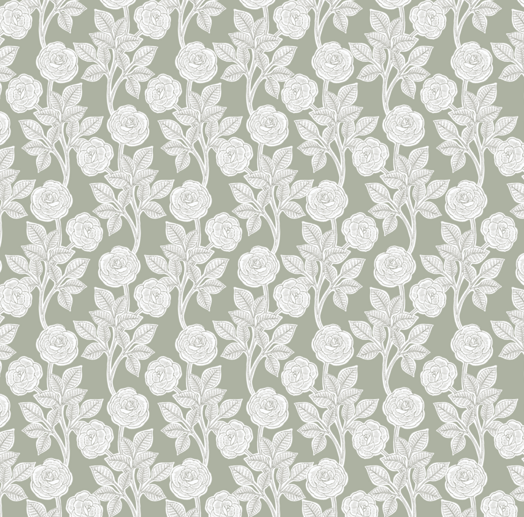 Mulberry Peel and Stick Removable Wallpaper by Gooseberry Moon