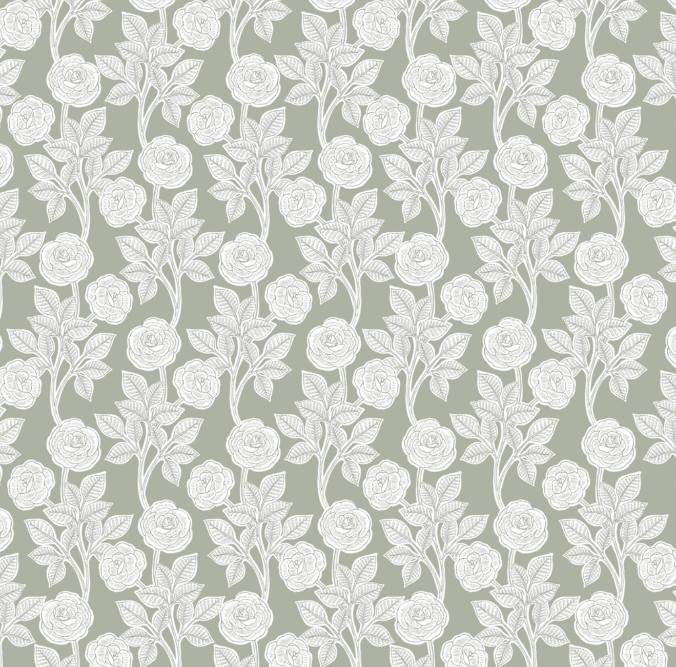 Mulberry Peel and Stick Removable Wallpaper by Gooseberry Moon