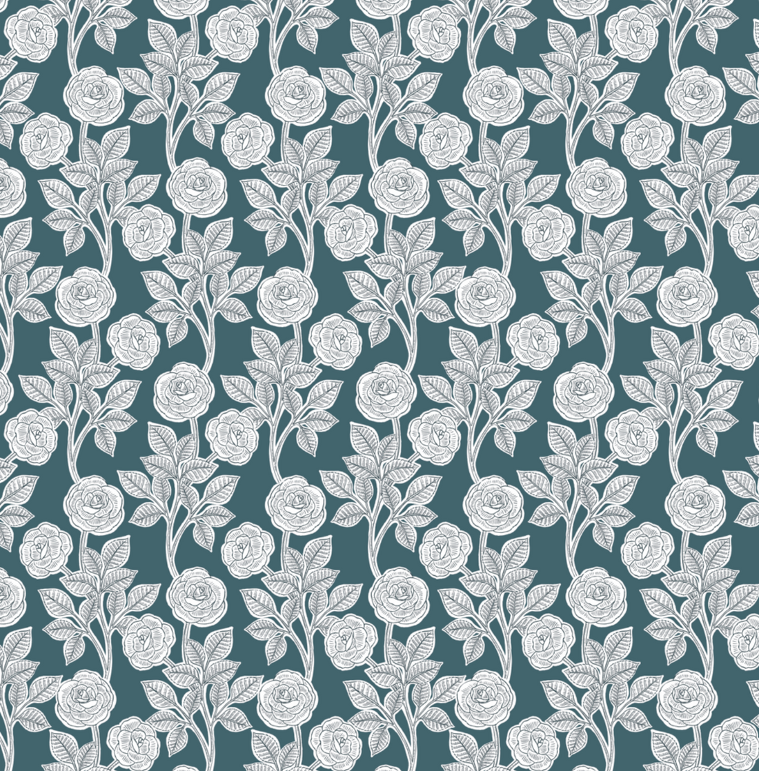Mulberry Peel and Stick Removable Wallpaper by Gooseberry Moon