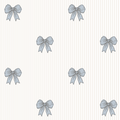 Shayla Wallpaper in Cream, Light Blue and Taupe