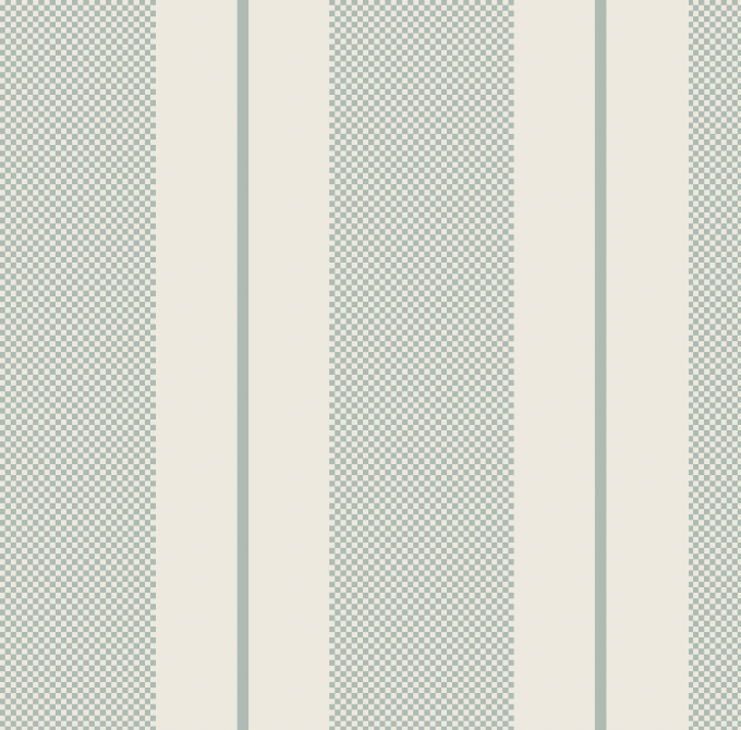 Remington Striped Wallpaper in Blue-Grey and Off-White