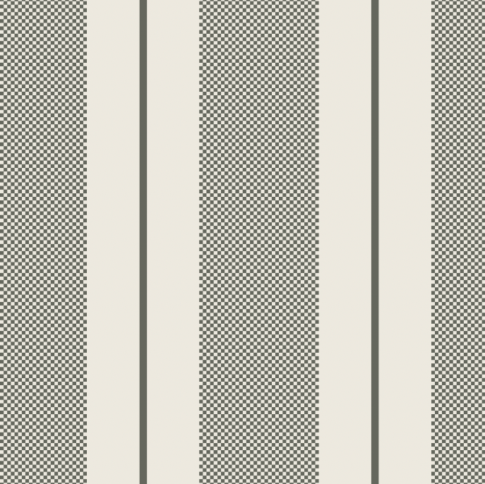 Remington Striped Wallpaper in Blue-Grey and Off-White