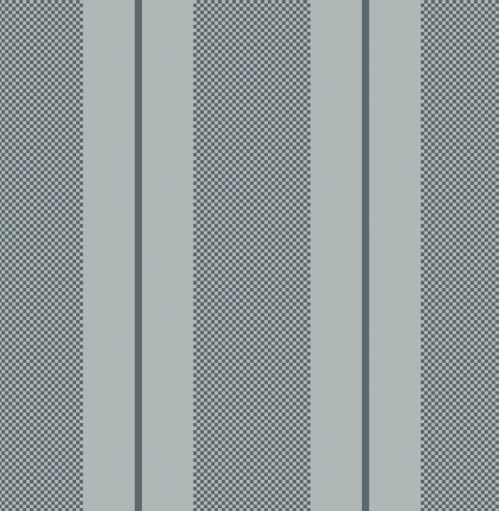 Remington Striped Wallpaper in Blue-Grey and Off-White