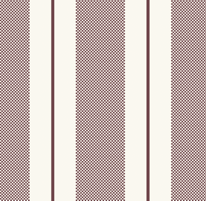 Remington Striped Wallpaper in Blue-Grey and Off-White