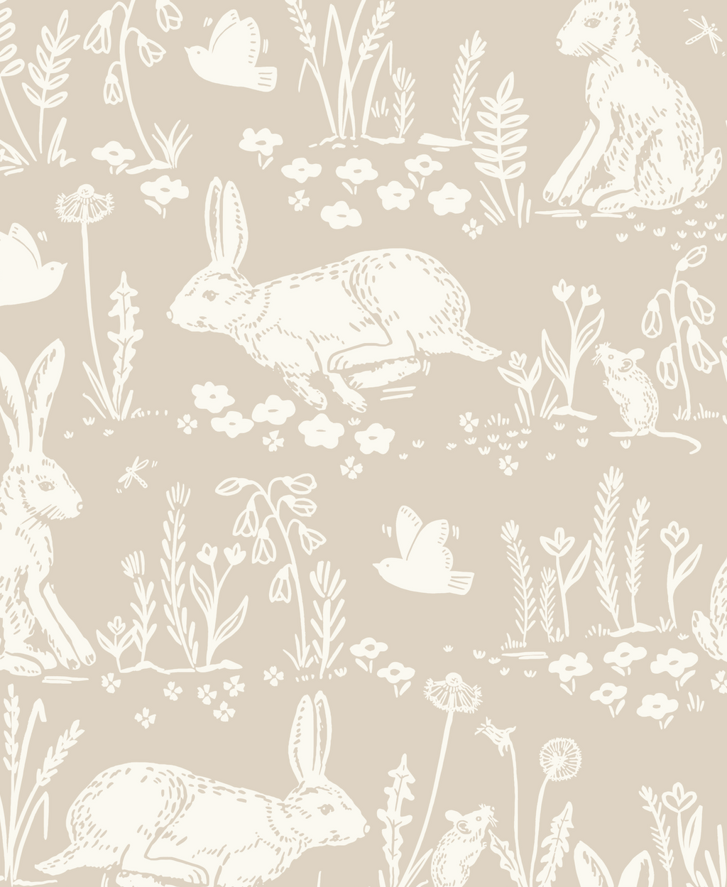 Thumper Peel and Stick Removable Wallpaper for Modern Interiors