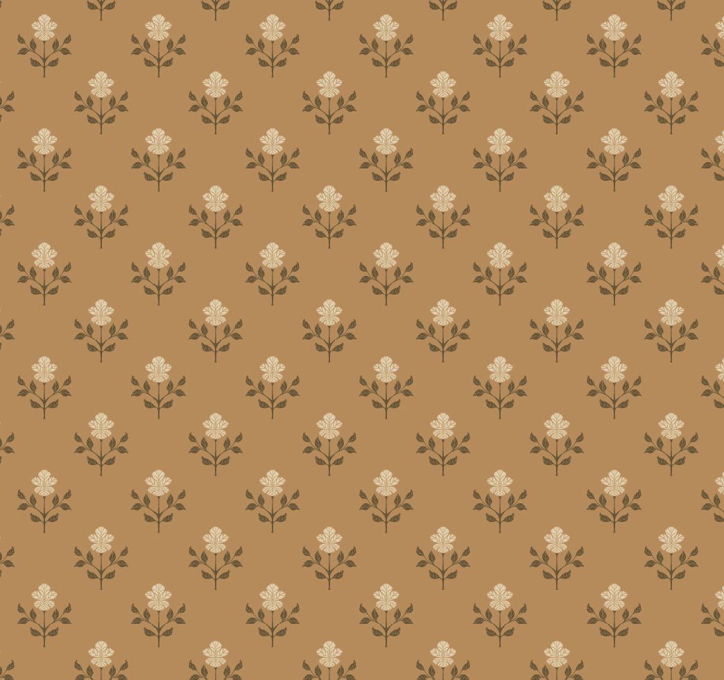 Shiloh Floral Removable Wallpaper in Sage-Green and Dusty-Rose