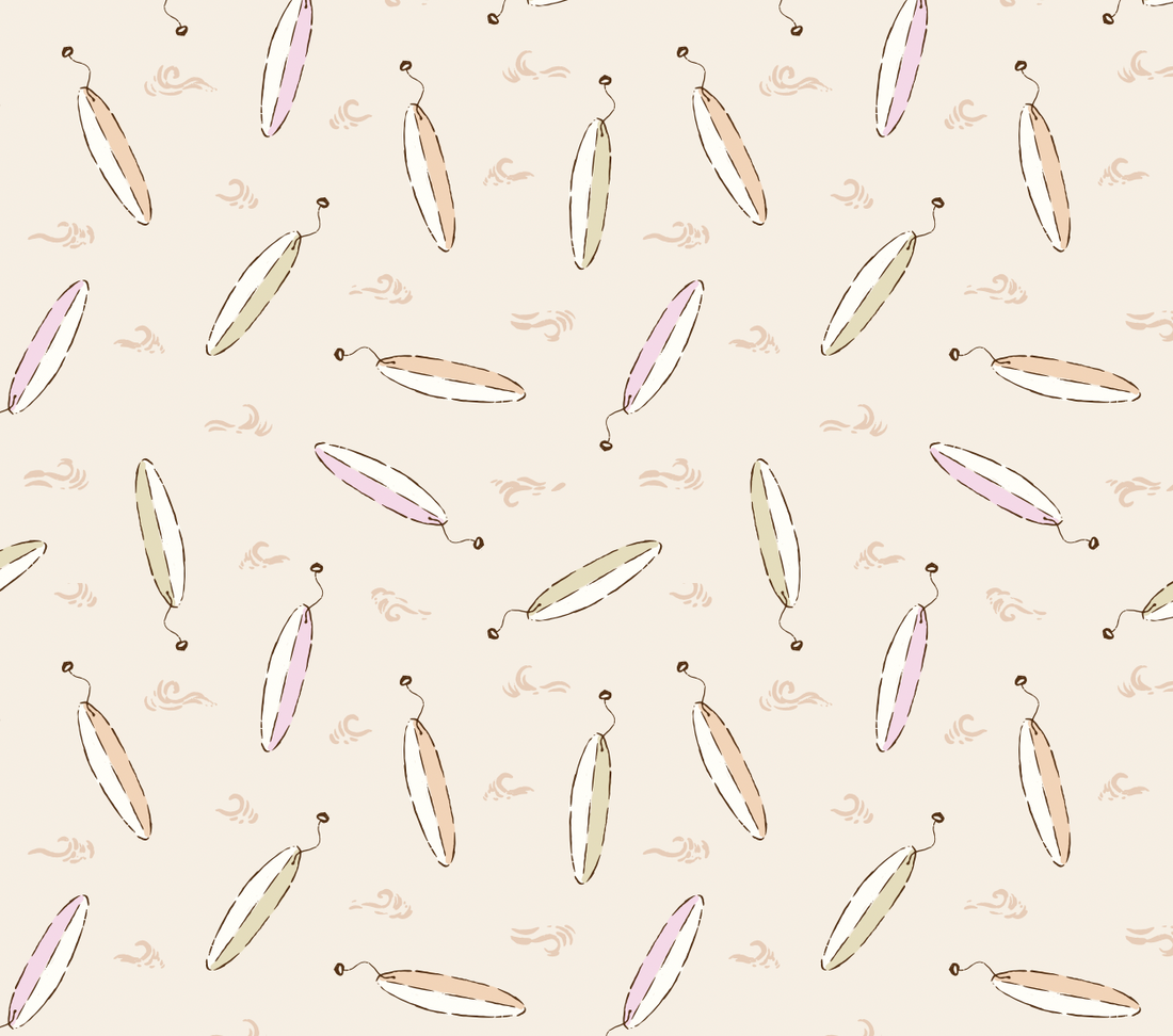 Brody Wallpaper: Mint Green, Tan & Cream Coastal Nautical