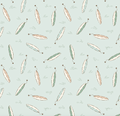 Brody Wallpaper: Mint Green, Tan & Cream Coastal Nautical