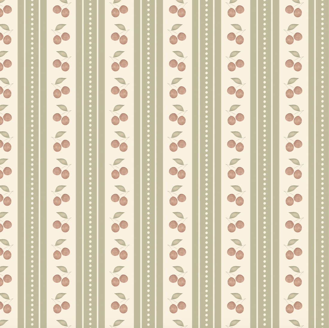 Arista Peel and Stick Wallpaper – Blush Pink, Cream & Sage Green