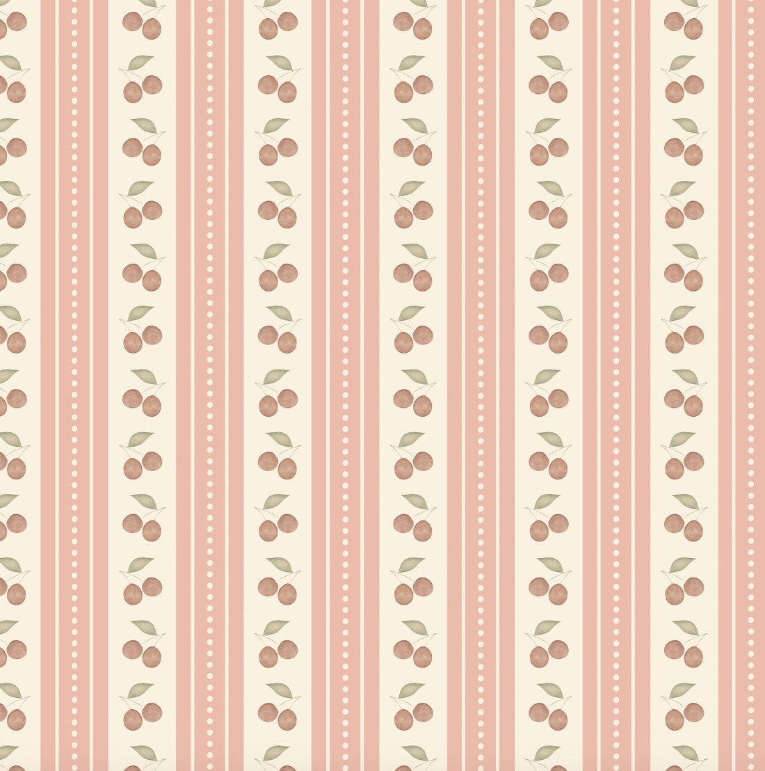 Arista Peel and Stick Wallpaper – Blush Pink, Cream & Sage Green