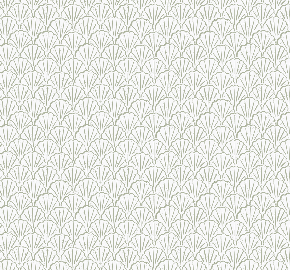 Coralie Geometric Wallpaper, Coastal Minimalist Wall Decor
