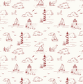 Brant Coastal Wallpaper - Traditional Nautical Design
