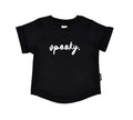 Spooky. Round Hem Unisex Kids tee