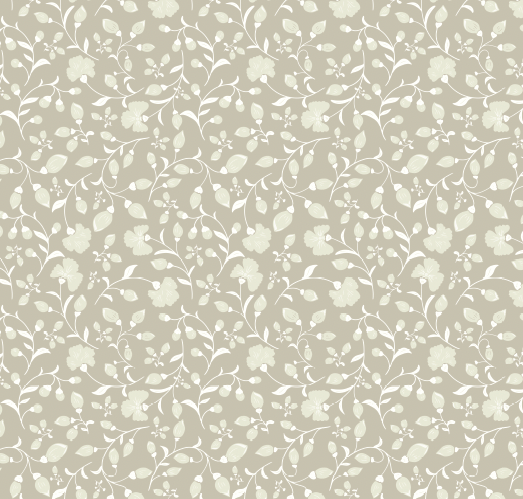 Avie Floral Wallpaper in Mauve and Charcoal Minimalist Design