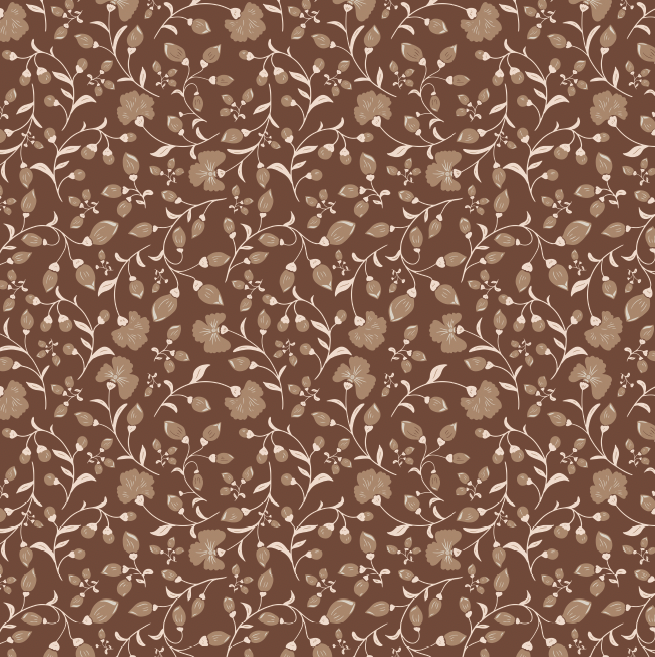 Avie Floral Wallpaper in Mauve and Charcoal Minimalist Design