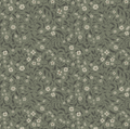 Vallie Floral Wallpaper - Sage Green, Off-White & Beige