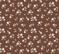 Winslie Floral Removable Wallpaper - Teal, Brown & White Bohemian