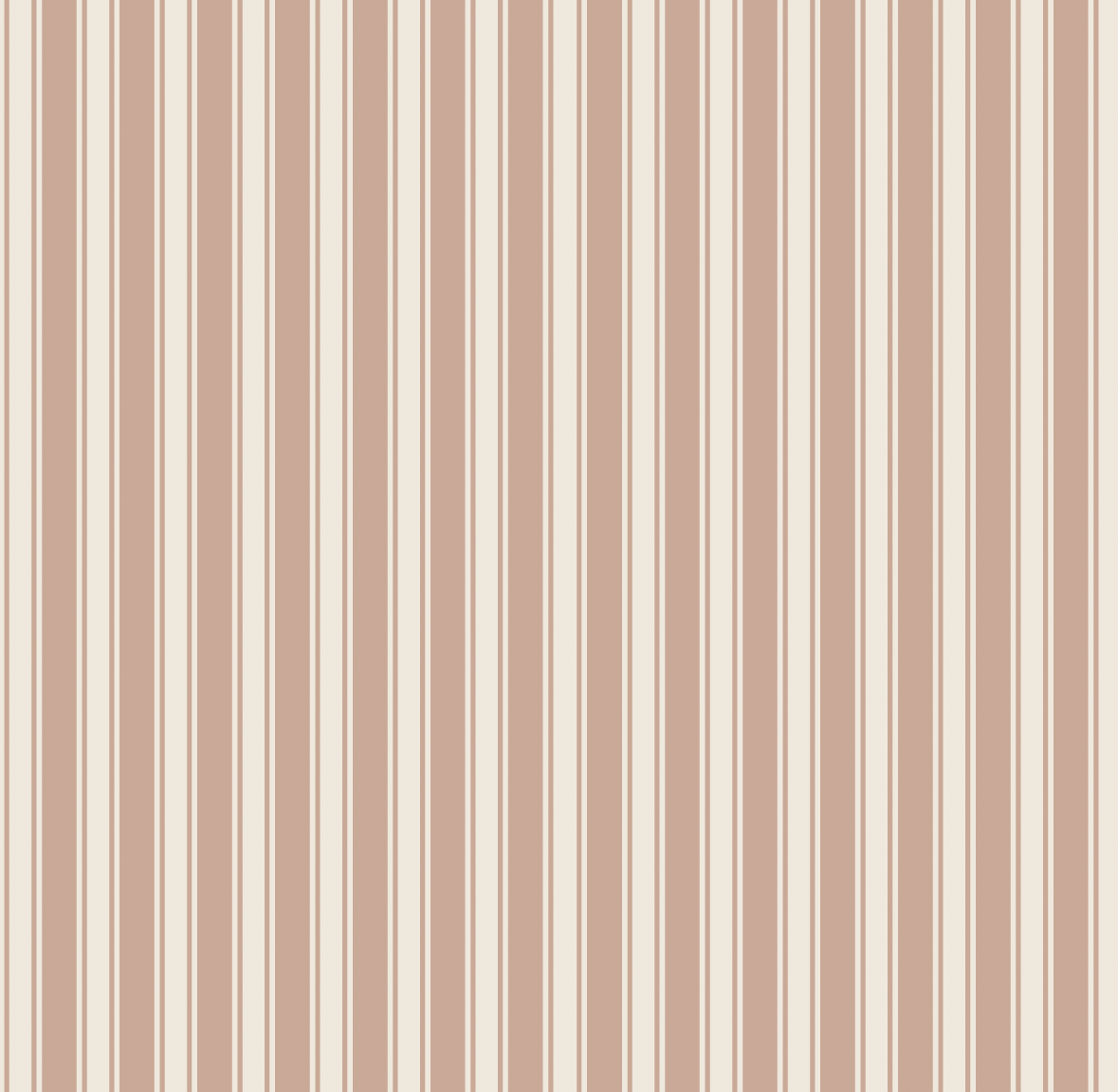 Abilene Striped Removable Wallpaper in Dusty-Rose & Cream