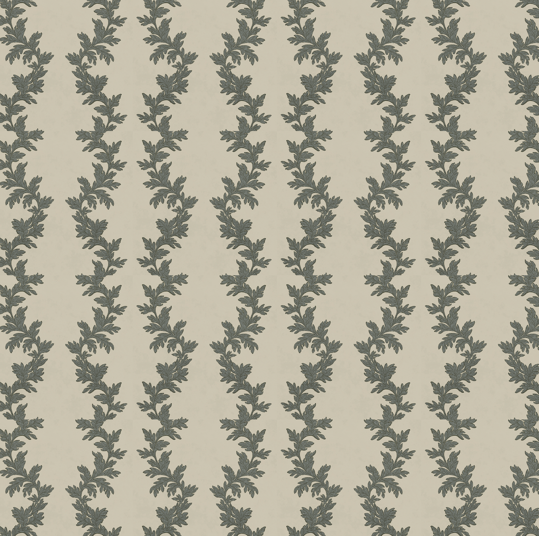 Linden Traditional Transitional Wallpaper in Grey and Taupe