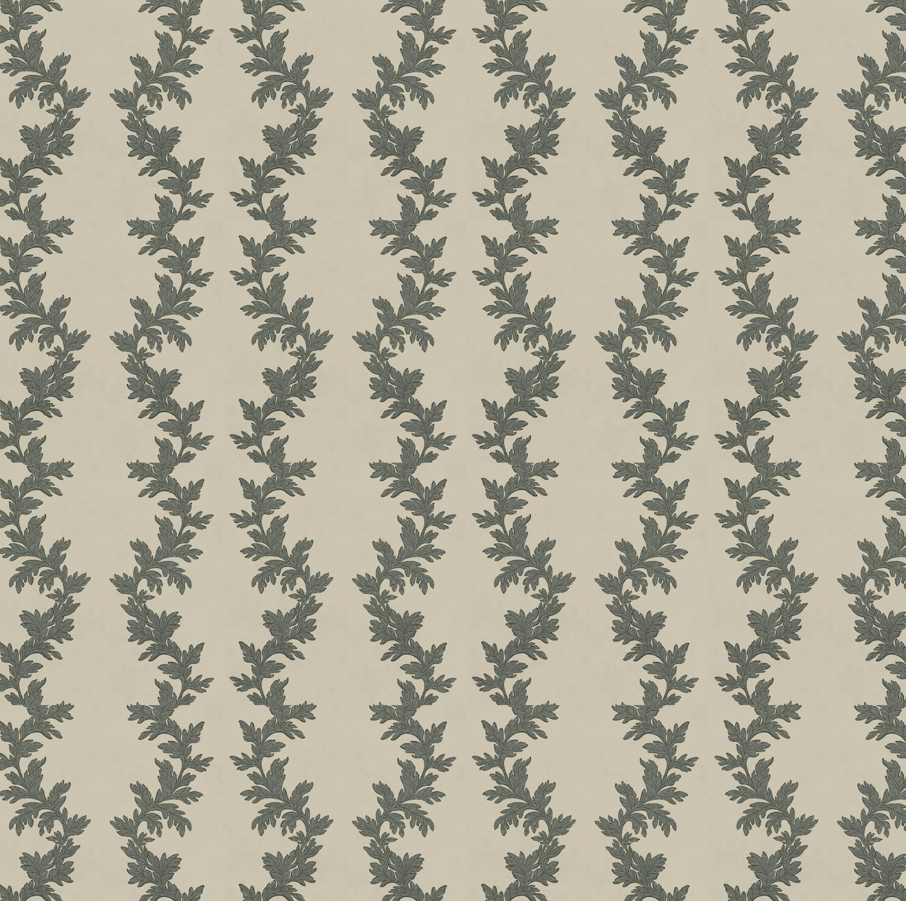 Linden Traditional Transitional Wallpaper in Grey and Taupe