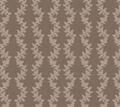 Linden Traditional Transitional Wallpaper in Grey and Taupe