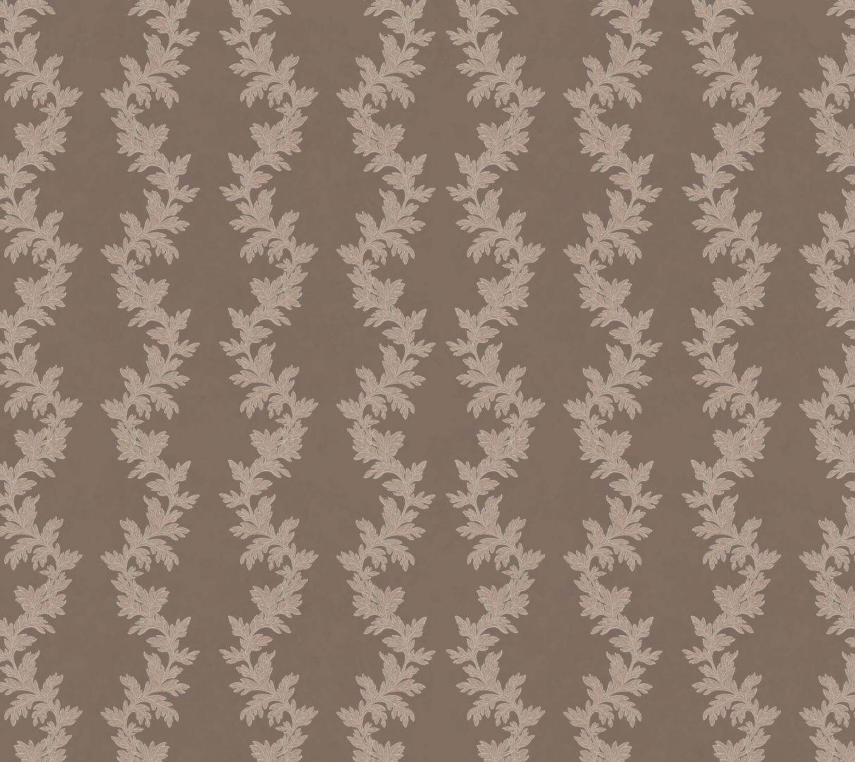 Linden Traditional Transitional Wallpaper in Grey and Taupe