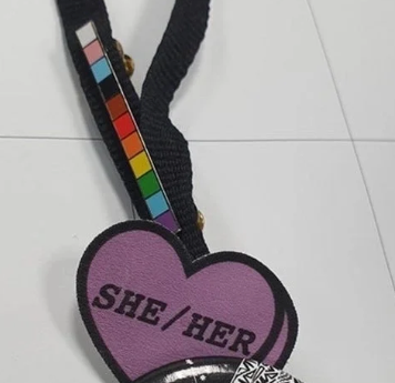 Progress Pride Flag Brooch – Inclusive LGBTQ+ Pin