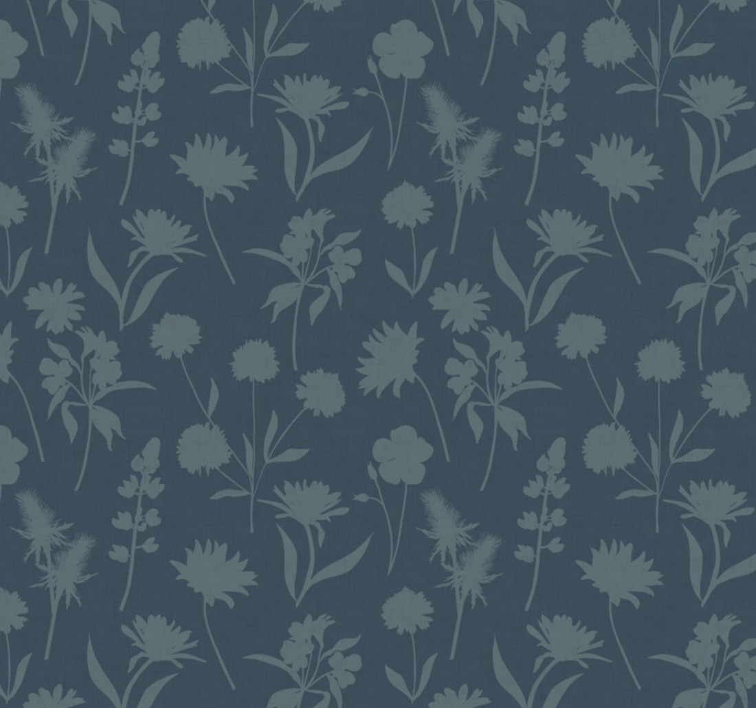 Gwyneth Botanical Floral Peel and Stick Wallpaper in Green and Beige