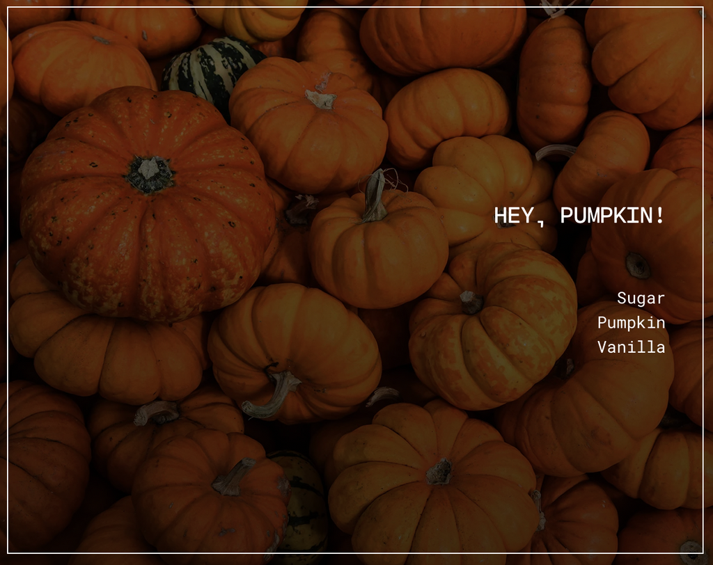 HEY, PUMPKIN! SOY CANDLE - 16 oz Butter Jar