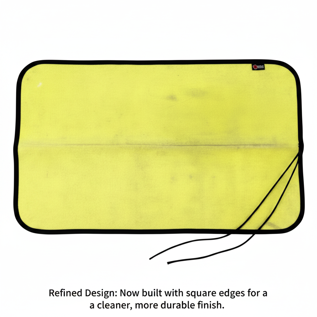Drop Zone Mat Regular Utility Tray in High-Visibility Yellow