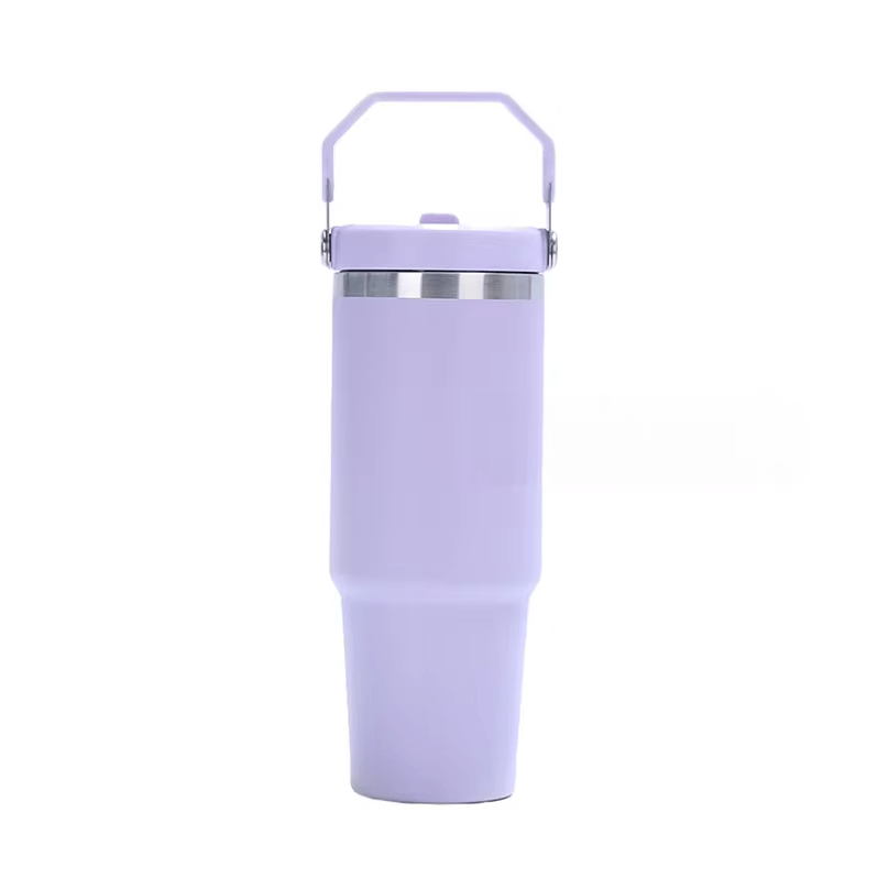 Tumbler with Flip up Straw  30 oz