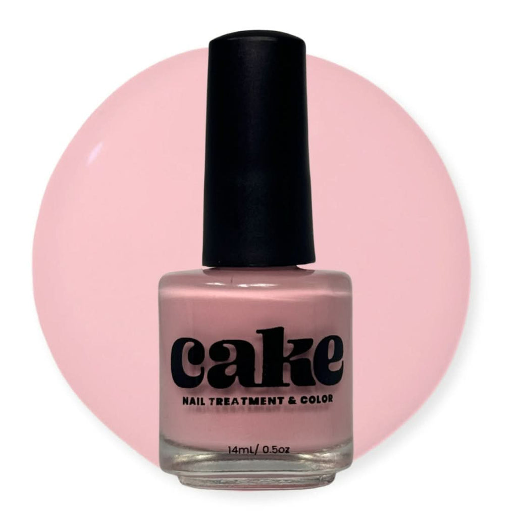 Madame President pink nail polish by CAKE for a long-lasting, chip-resistant manicure.