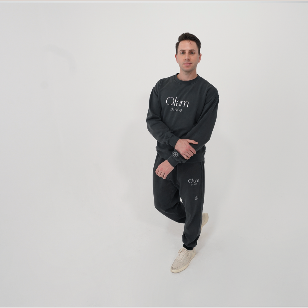Faded Black Unisex Sweatpants