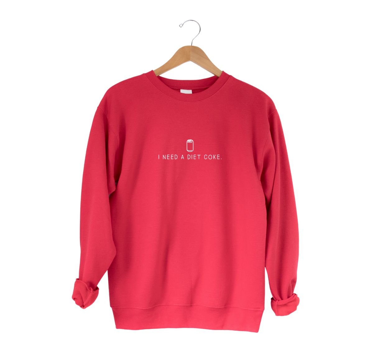I Need A Diet Coke Unisex Knit Tee or Sweatshirt