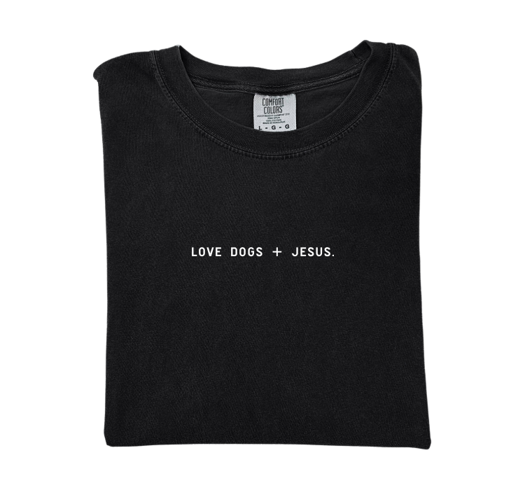 Love Dogs + Jesus Unisex T-Shirt