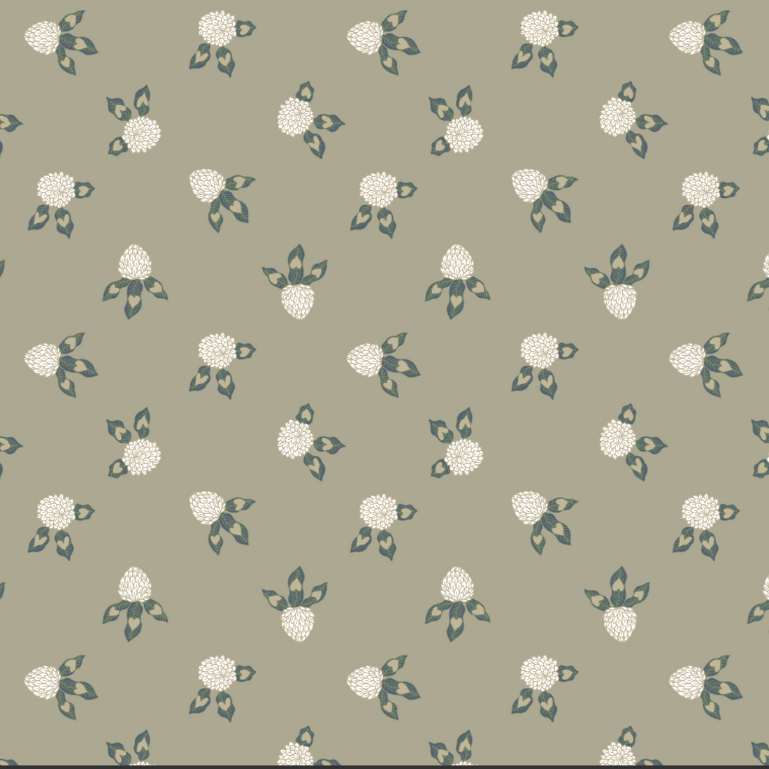 Idalie Peel and Stick Removable Wallpaper by Grateful Artsy Soul